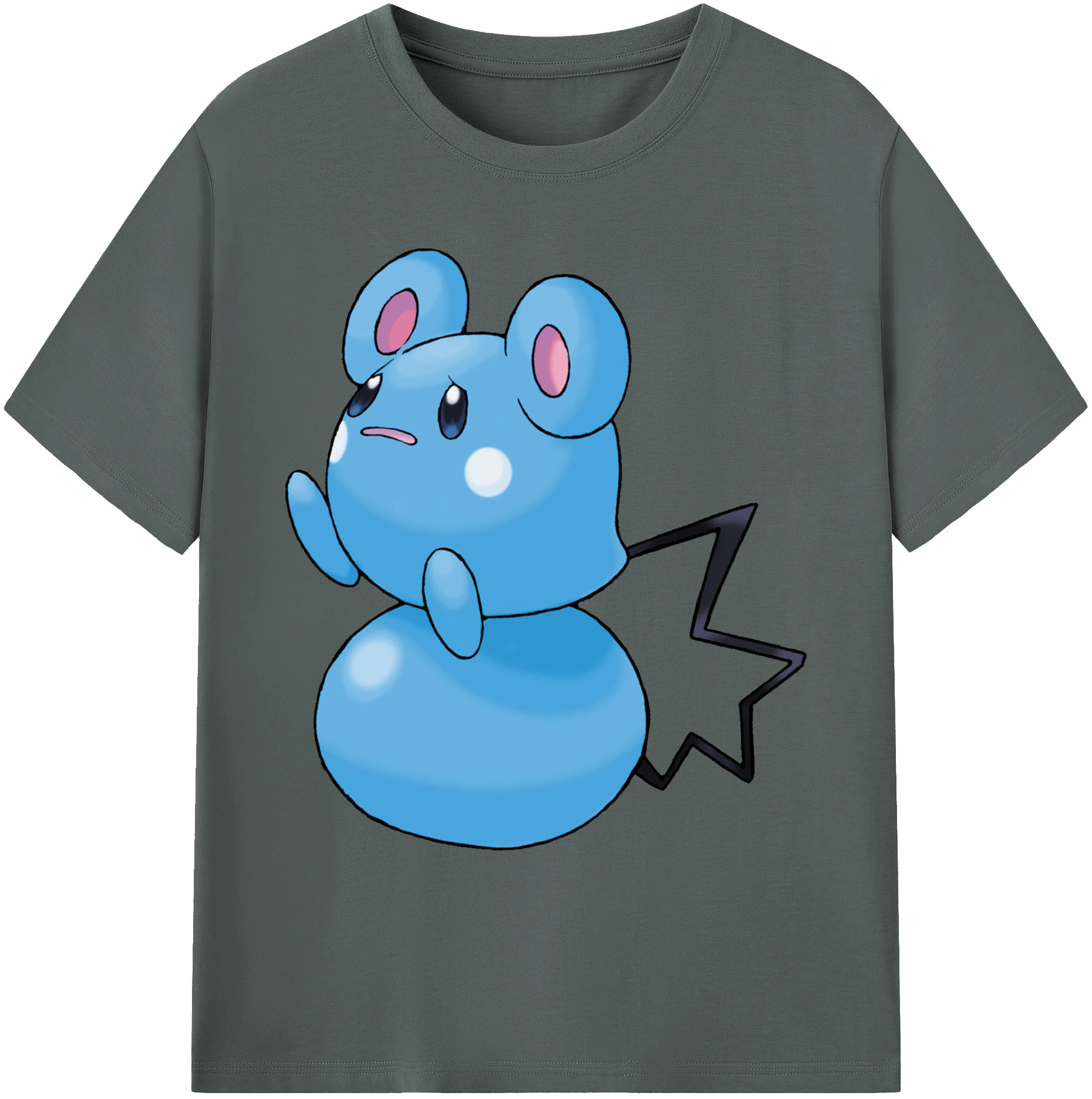 （画像用） ポケットモンスター Pokémon 綿100％ メンズ半袖Tシャツ｜肌触りやわらか＆通気性